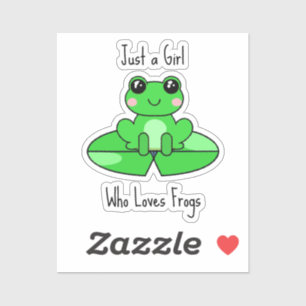Gewoon een meisje dat vrienden leuk vindt sticker