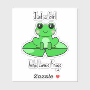 Gewoon een meisje dat vrienden leuk vindt sticker