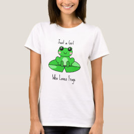 Gewoon een meisje dat vrienden leuk vindt t-shirt