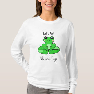 Gewoon een meisje dat vrienden leuk vindt t-shirt