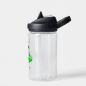 Gewoon een meisje dat vrienden leuk vindt waterfles (Links)