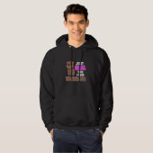 Gewoon een meisje dat vrouwen lokt hoodie (Voorkant volledig)