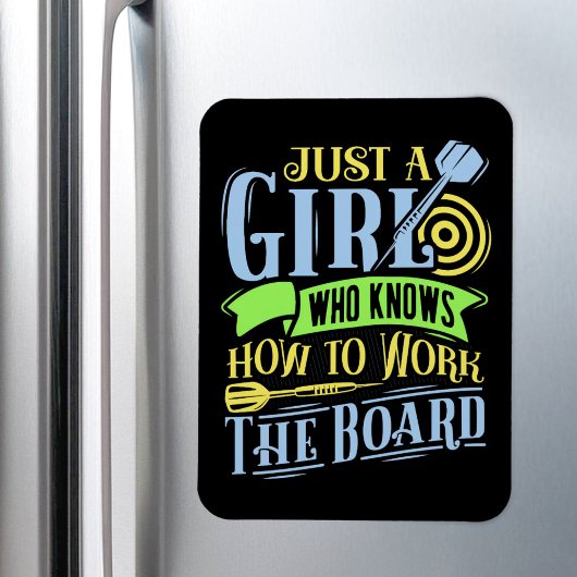 Gewoon een meisje dat weet hoe het bestuur te werk magneet