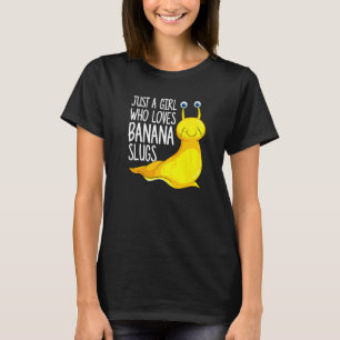 Gewoon een meisje die houdt van bananenslakken U20 T-shirt