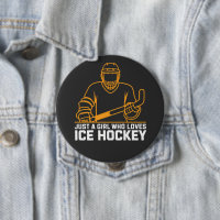 Gewoon een meisje die houdt van hockey ijshockey g