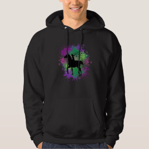 Gewoon een meisje die houdt van paarden boomhugger hoodie