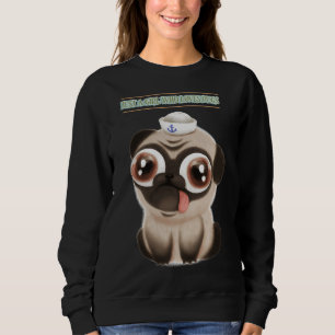 Gewoon een meisje die houdt van Pugs Classic T-shi Trui
