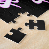 Gewoon een meisje die van katten houdt... Kat Legpuzzel (Zijkant)