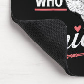 Gewoon een meisje die van kippen houdt - Chicken L Muismat (Hoek)