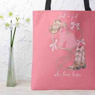 Gewoon een meisje die van paarden houdt, Coquette, Tote Bag