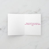 Gewoon een meisje en haar Dachshund Dog Kaart (Binnen)