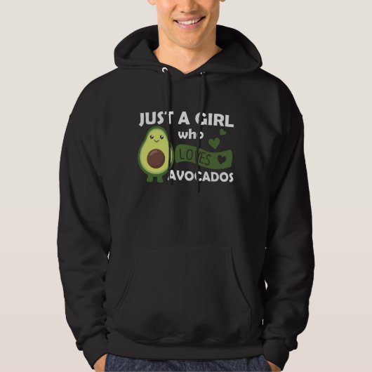 Gewoon een meisje met een advocaat houdt van een z hoodie (Voorkant)