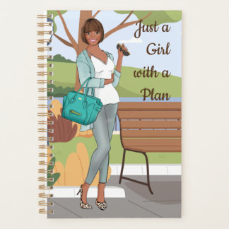 Gewoon een meisje met een plan | Cute Black Girl D Planner