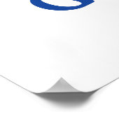 Gewoon een meisje met een Waterverf met een doel-s Poster (Hoek)