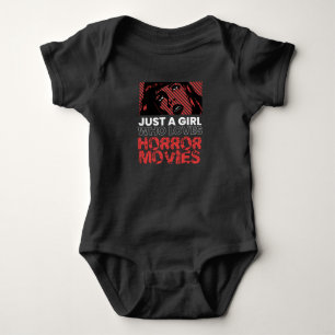 Gewoon een meisje met horror Movies Halloween Romper