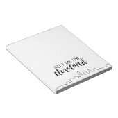 Gewoon een meisje uit Cleveland Notitieblok (Schuin)