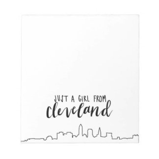 Gewoon een meisje uit Cleveland Notitieblok