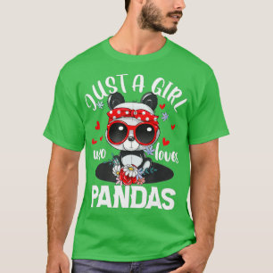 Gewoon een meisje van Pandas Cute Panda (11) T-shirt