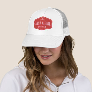 Gewoon Een Meisje -vul aan- Feministe Trucker Pet