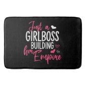 Gewoon een meisjesbaas die haar imperium bouwt, vr badmat (Voorkant)