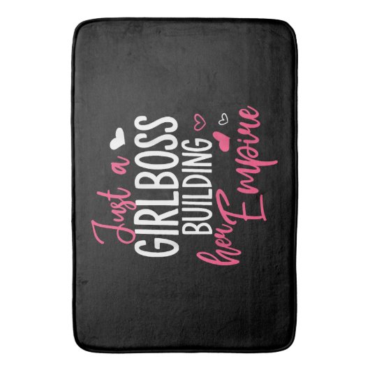 Gewoon een meisjesbaas die haar imperium bouwt, vr badmat (Voorkant Verticaal)
