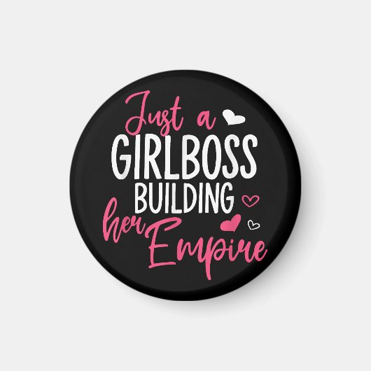 Gewoon een meisjesbaas die haar imperium bouwt, vr magneet (Voorkant)