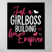 Gewoon een meisjesbaas die haar imperium bouwt, vr poster (Voorkant)