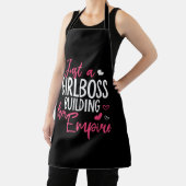 Gewoon een meisjesbaas die haar imperium bouwt, vr schort (Insitu)