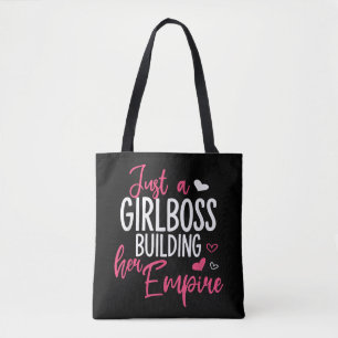 Gewoon een meisjesbaas die haar imperium bouwt, vr tote bag