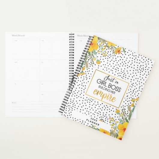 Gewoon een meisjesboot die haar Rijk bouwt 2022 Pl Planner (Display)