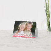 Gewoon een Moederdag-fotokaart Kaart (Voorkant)