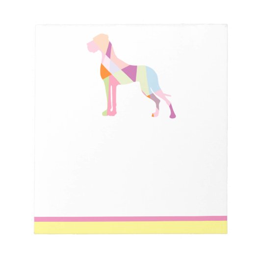 Gewoon een mooie Dogge Notitieblok (Voorkant)
