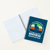 Gewoon een natuurkundeleraar die van bernese berge notitieboek (Binnen)