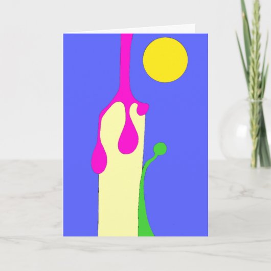 GEWOON EEN NIEUWE KANDAAL GEKOCHT - Kunstkaart Bedankkaart (Voorkant)