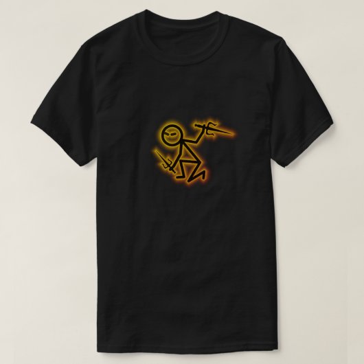 "Gewoon een Ninja." T-shirt (Design voorkant)
