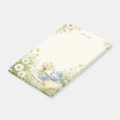 Gewoon een notitie Daisy Garden Tea Post-it® Notit Notes (Schuin)
