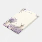 Gewoon een notitie Provence Lavendel Windmolen Post-it® Notes (Schuin)