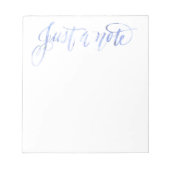 Gewoon een notitieblok van de Nota. (Voorkant)