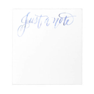 Gewoon een notitieblok van de Nota.