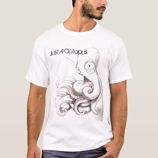 Gewoon een octopus t-shirt (Voorkant)