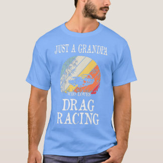 Gewoon een opa die houdt van drag race premium t-shirt