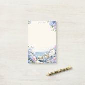 Gewoon een Opmerking Kust Hydrangea Post-it® Notit Notes (Op bureau)