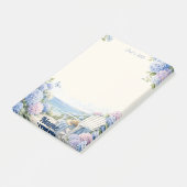 Gewoon een Opmerking Kust Hydrangea Post-it® Notit Notes (Schuin)