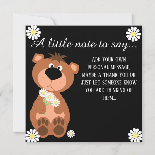 Gewoon een opmerking om Beer te zeggen (Voorkant)