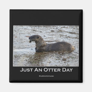 Gewoon een Otter Day Gifts Magneet