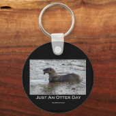 Gewoon een Otter Day Gifts Sleutelhanger (Voorkant)