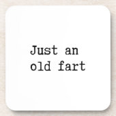 Gewoon een oud kunstje bier onderzetter (Voorkant)