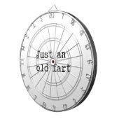 Gewoon een oud kunstje dartbord (Voorkant Rechts)