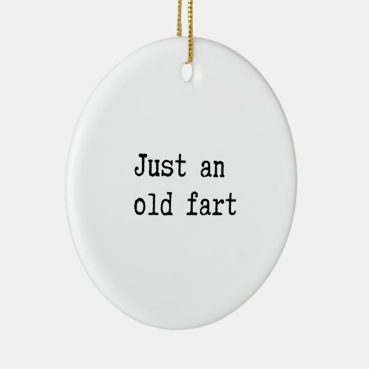 Gewoon een oud kunstje keramisch ornament (Rechts)