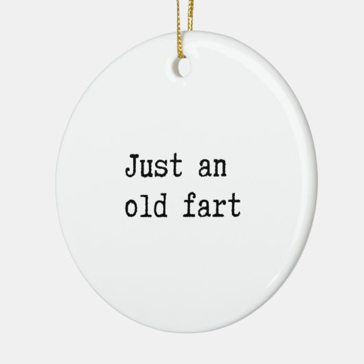 Gewoon een oud kunstje keramisch ornament (Links)